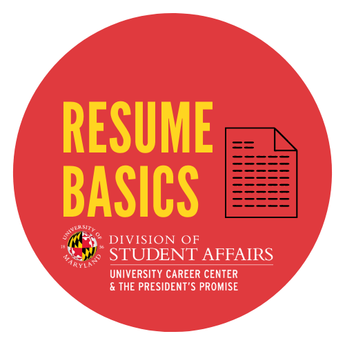 Resumes & Cover Letters University Career Center & The President's